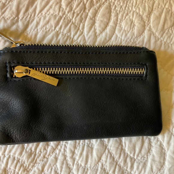 Junior Drake Dark Blue Leather Wallet. - Picture 2 of 4